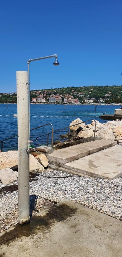 Floating Sea House Soncek Apartment Portoroz Exterior photo